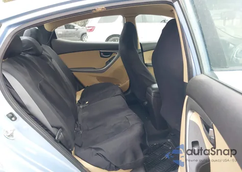 2012 Hyundai Elantra Gls (Ulsan Plant) z USA, uszkodzony, nr VIN KMHDH4AE3CU323866